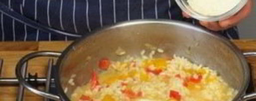 Шаг 4: ризотто с перцем