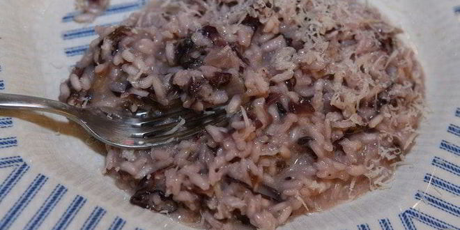 Рецепт ризотто с радиккио