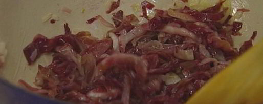 Шаг 6: ризотто с радиккио