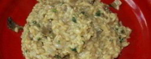 Шаг 3: ризотто с сушеными белыми грибами