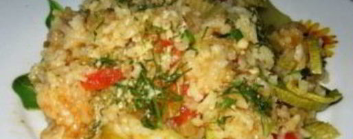 Шаг 6: ризотто с сыром пармезан