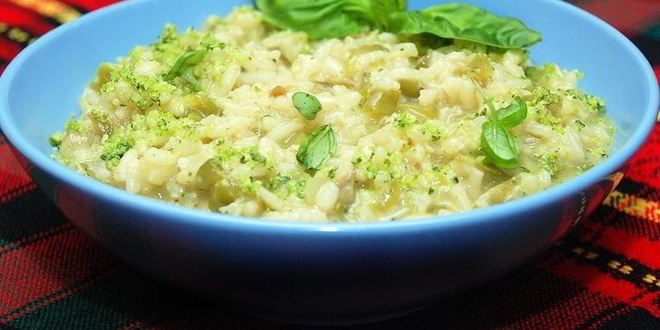 Рецепт ризотто с сыром