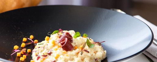 Шаг 10: ризотто с тыквой и копченой утиной грудкой