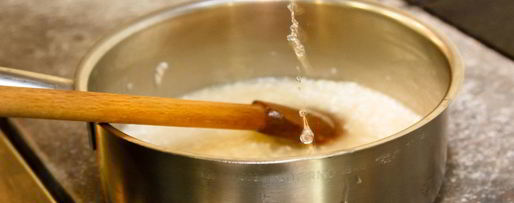 Шаг 3: ризотто с тыквой и копченой утиной грудкой