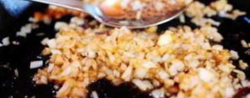 Шаг 3: ризотто с уткой и ветчиной