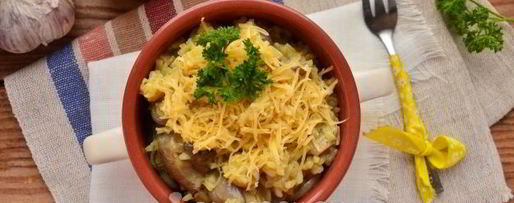 Шаг 9: ризотто с вешенками