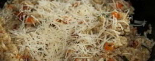 Шаг 3: ризотто с замороженными овощами