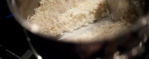 Шаг 4: ризотто со шпинатом