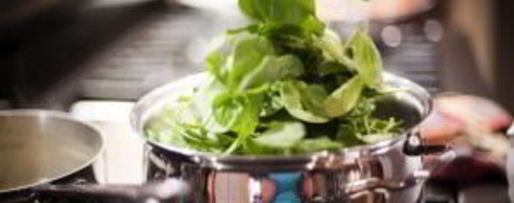 Шаг 7: ризотто со шпинатом