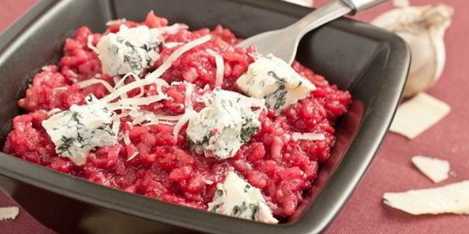 Рецепт ризотто со свеклой