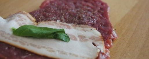 Шаг 1: сальтимбокки с ризотто