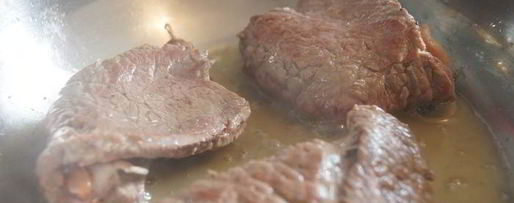 Шаг 6: сальтимбокки с ризотто