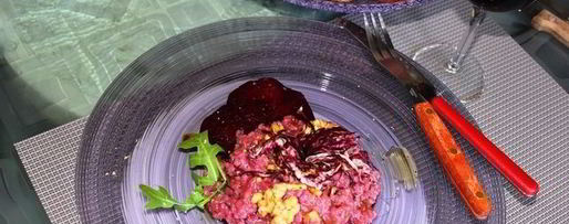 Шаг 12: свекольного ризотто с цикорием