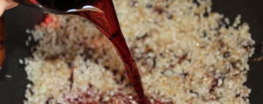 Шаг 5: свекольного ризотто с цикорием