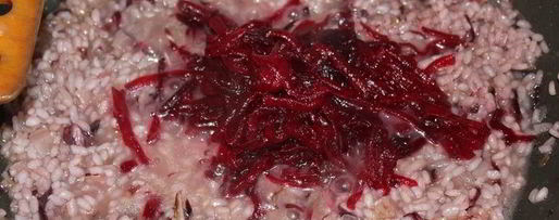 Шаг 8: свекольного ризотто с цикорием