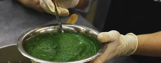 Шаг 4: зеленого ризотто со скумбрией