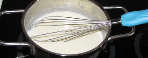 Шаг 2: белой рыбы, запеченной под белым соусом