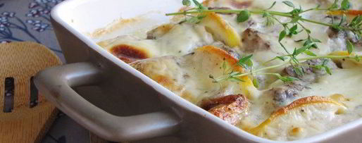 Шаг 8: белой рыбы, запеченной под белым соусом