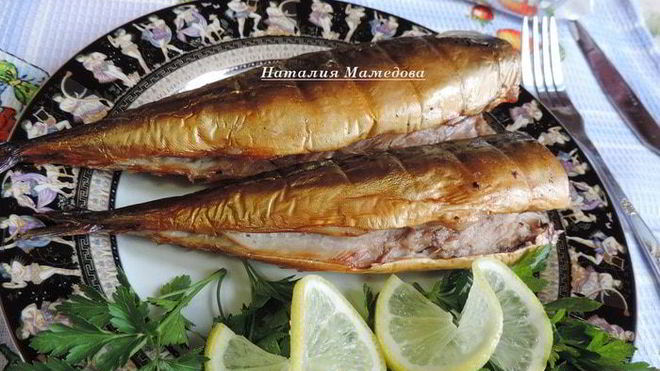 Рецепт Домашней скумбрии горячего копчения