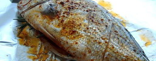 Шаг 2: дорады с клубничной сальсой