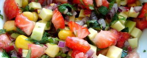 Шаг 3: дорады с клубничной сальсой