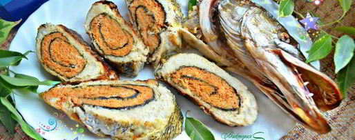 Шаг 11: фаршированной щуки в стиле фьюжн