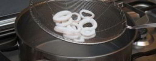 Шаг 3: кальмаров диетических