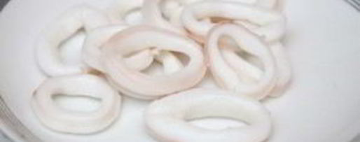 Шаг 4: кальмаров диетических