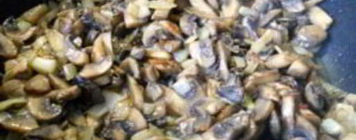 Шаг 3: карпа, фаршированного грибами