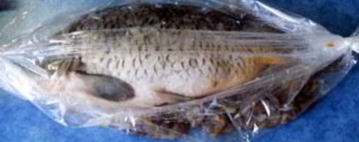 Шаг 5: карпа, фаршированного грибами