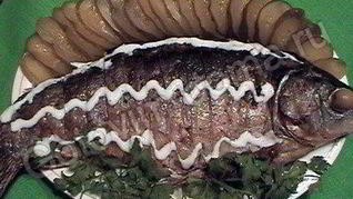 Рецепт Карпа, фаршированного в духовке