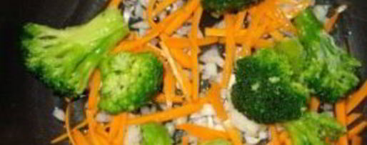 Шаг 1: хека с брокколи