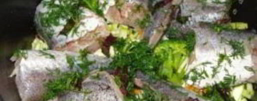 Шаг 3: хека с брокколи