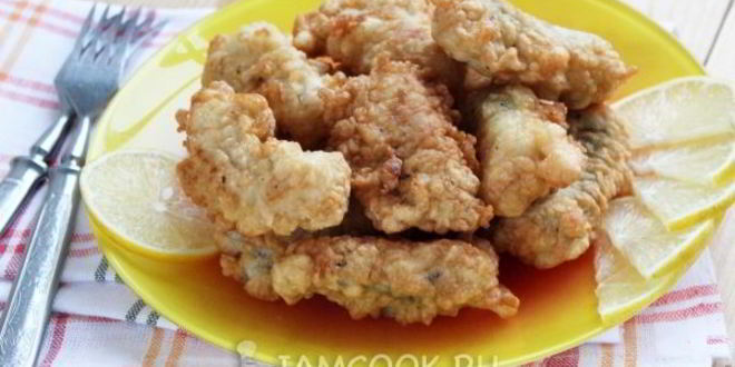 Рецепт хека в кляре