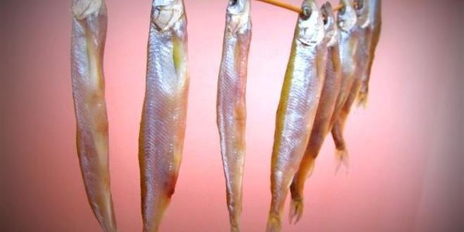 Рецепт корюшки вяленой