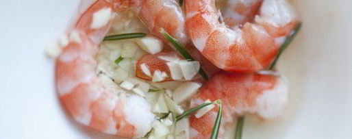 Шаг 3: креветок на гриле