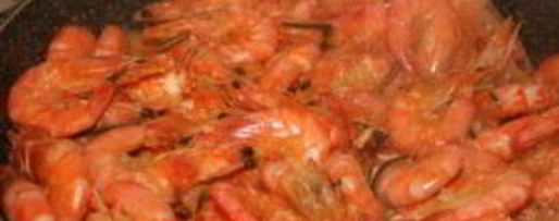 Шаг 3: креветок с розмарином