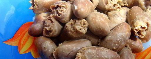 Шаг 1: креветок в белом соусе с сердечками