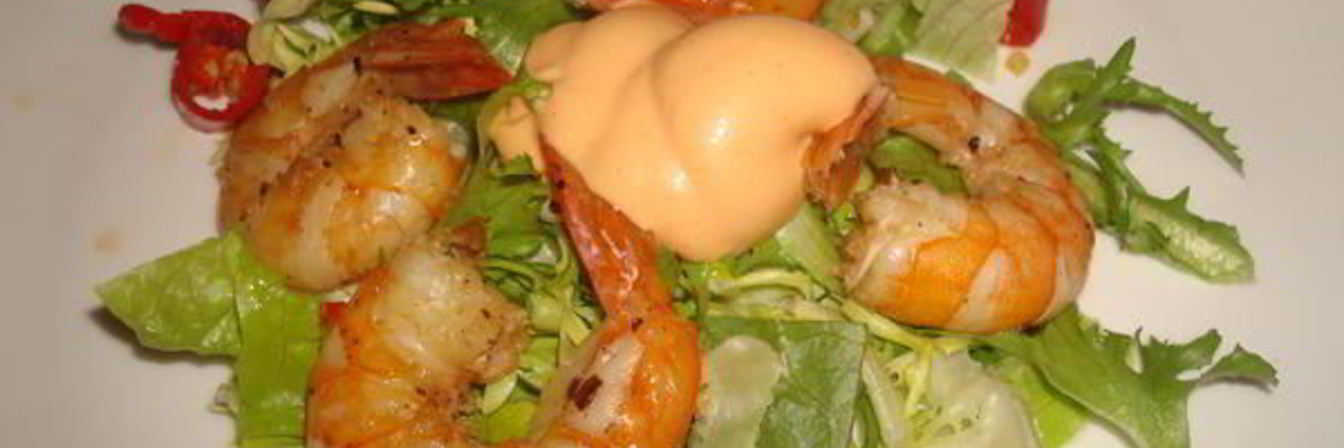 Рецепт Креветок в белом вине по-Португальски