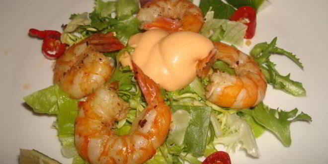 Рецепт креветок в белом вине по-португальски