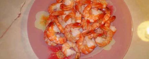 Шаг 12: креветок жареных с чесноком