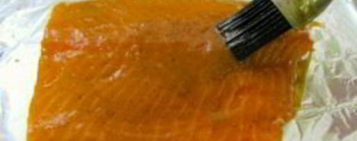 Шаг 1: лосося в горчичном соусе