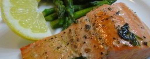 Шаг 3: лосося в вине