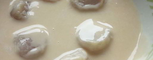 Шаг 2: морских гребешков в кляре