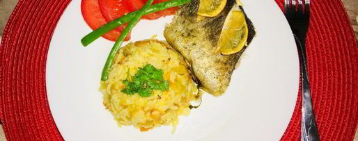 Шаг 11: радужной форели в духовке с рисом на гарнир