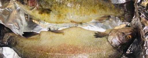 Шаг 4: радужной форели в духовке с рисом на гарнир