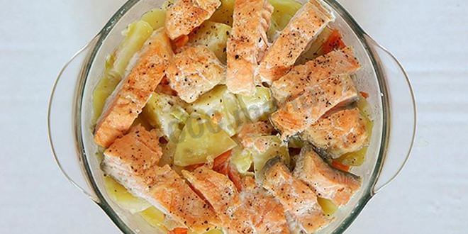 Рецепт рыбы красной в микроволновке