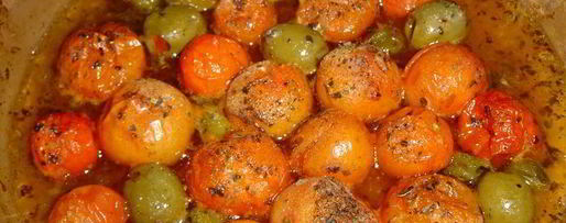 Шаг 2: рыбы по-итальянски, запеченная с томатами, оливками и каперсами