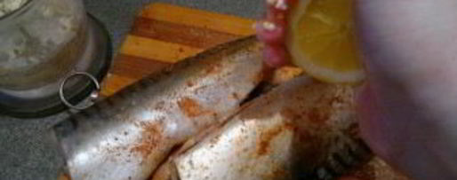 Шаг 3: рыбы, запеченной в мультиварке