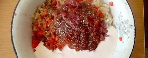 Шаг 10: щуки запеченной в духовке со сметаной и овощами